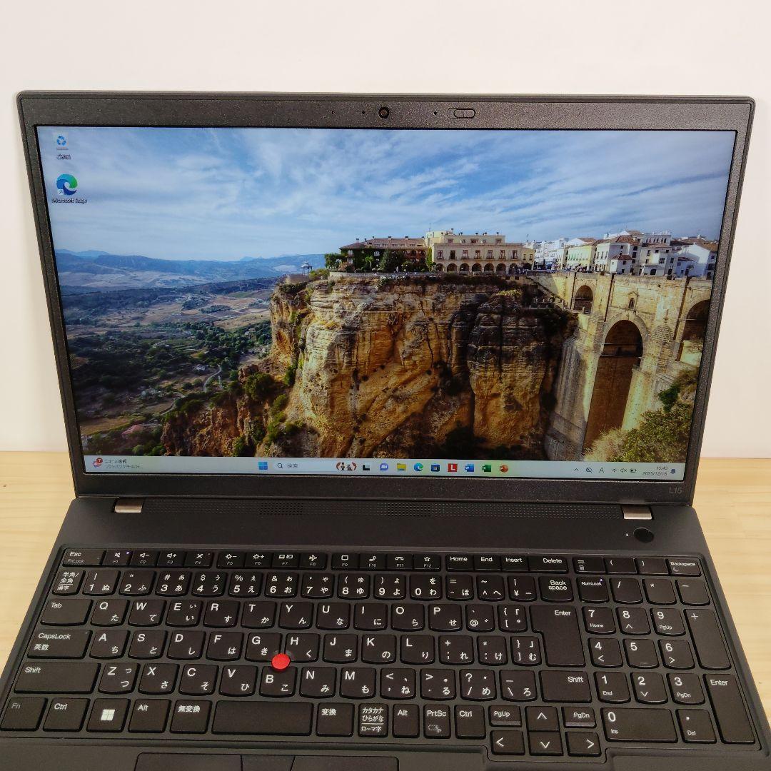 超美品 爆速 ThinkPad L15 13世代i5搭載 32GB 512GB