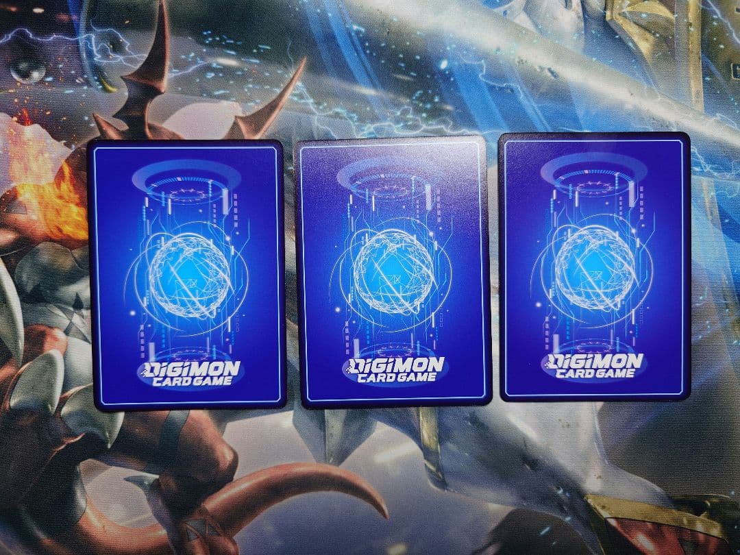 デジモンカード グレイモン パラレル/希少 3種セット BT17-102 SEC