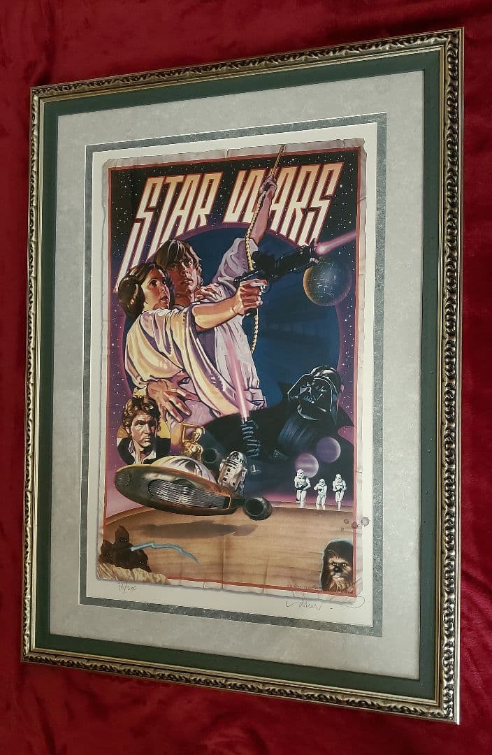 ゴ*ん様 追悼【ドゥルー・ストゥルーザン】直筆サイン入『スター・ウォーズ１』限定