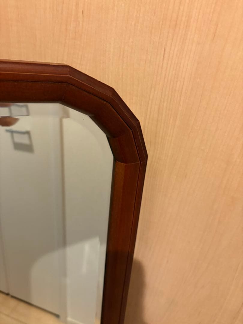 【お買い得 逸品】最高級 銅引鏡 ミエ ミラー 姿見 昭和レトロ　アンティーク