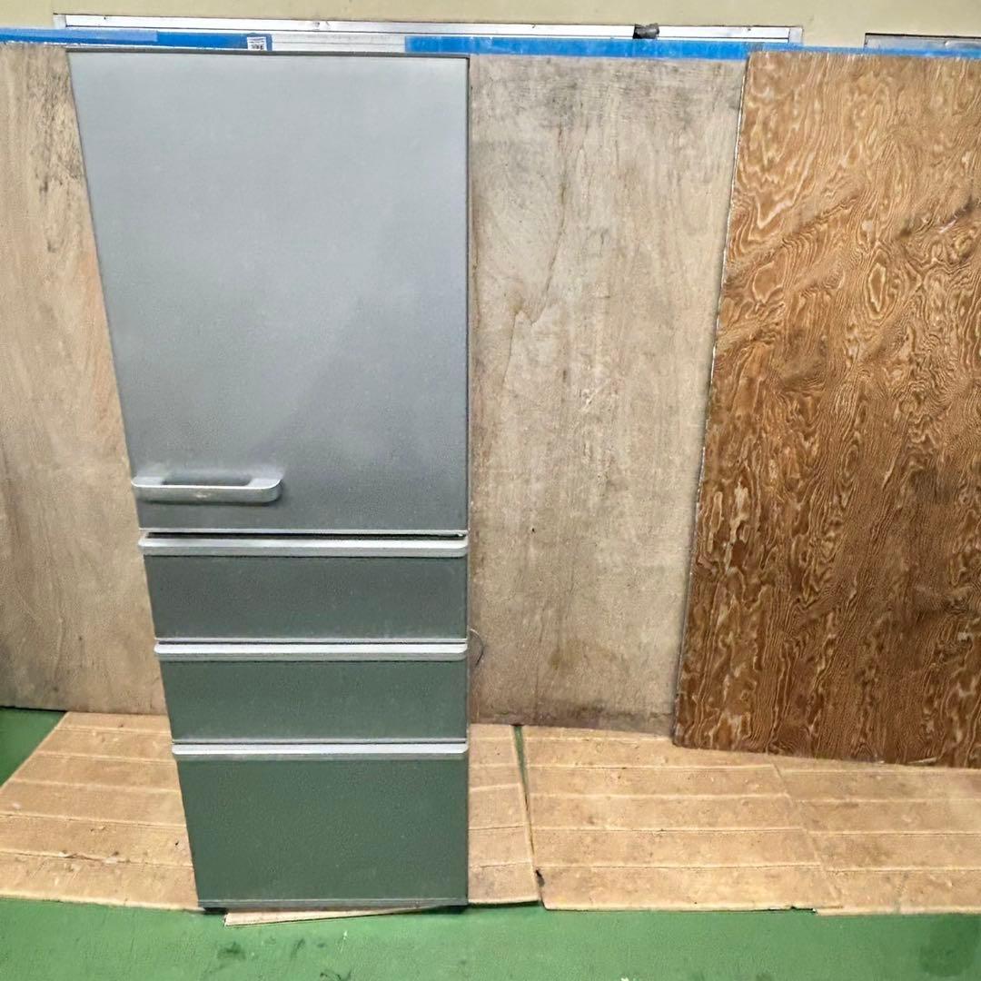 500 AQUA 大型冷蔵庫　355L 右開き　4ドア　家庭用