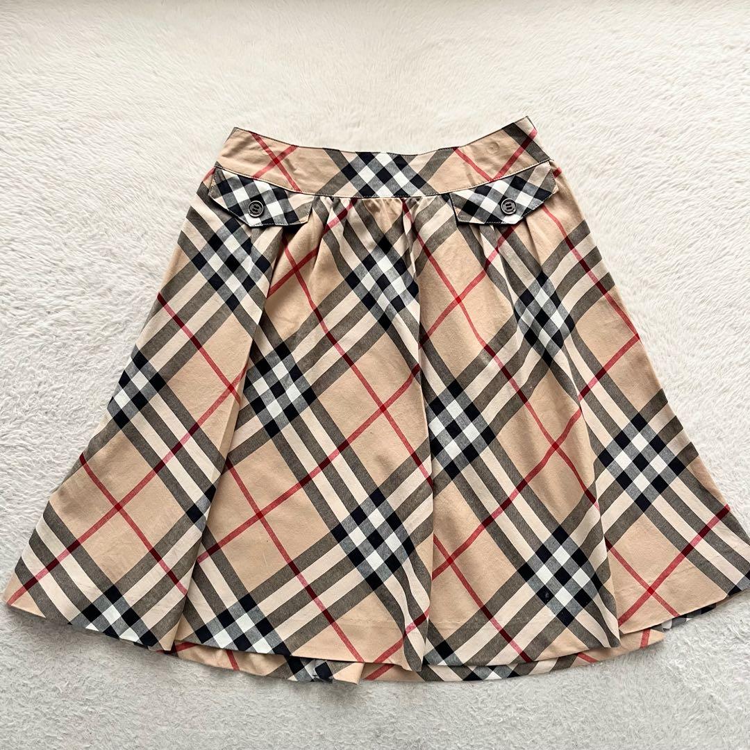 BURBERRY LONDON ジャケット スカート セットアップ ノバチェック