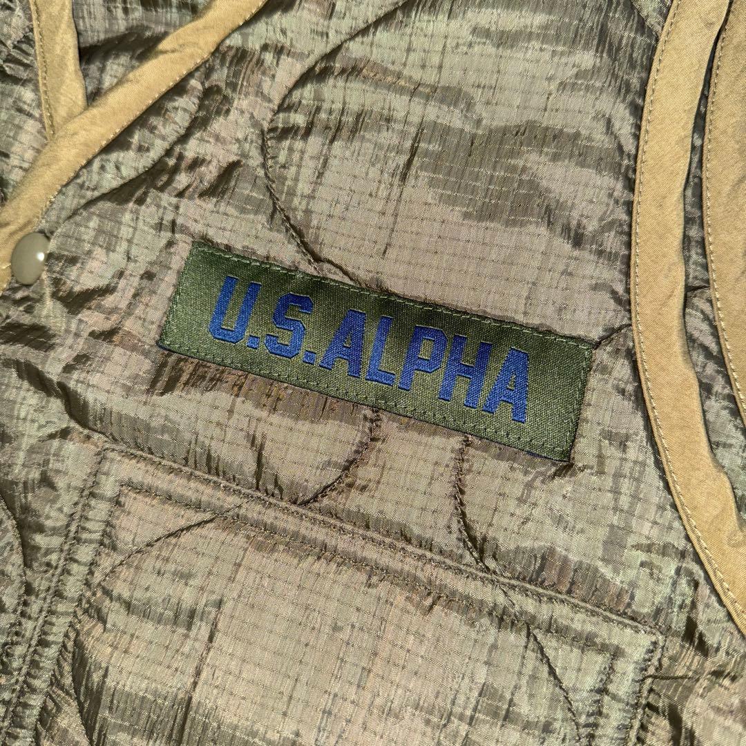 アルファー ALPHA ミリタリーキルティングベスト 新品