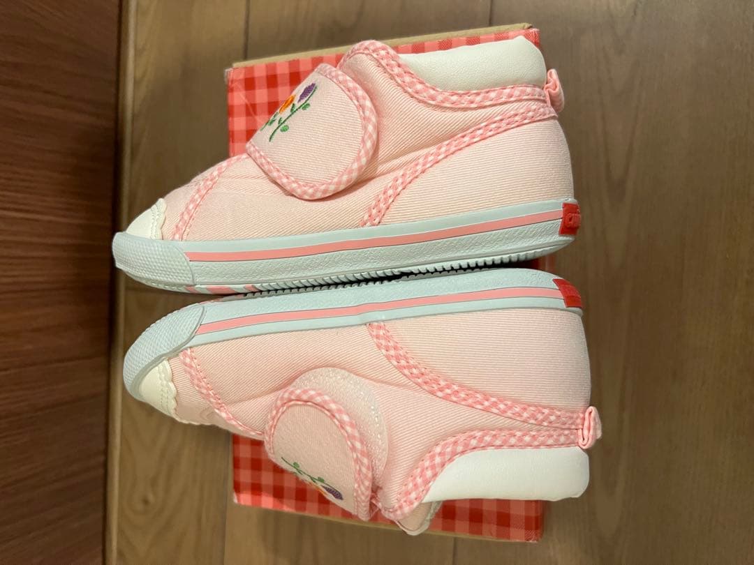 ミキハウス　CHIECO SAKU ピンク セカンドシューズ　16cm