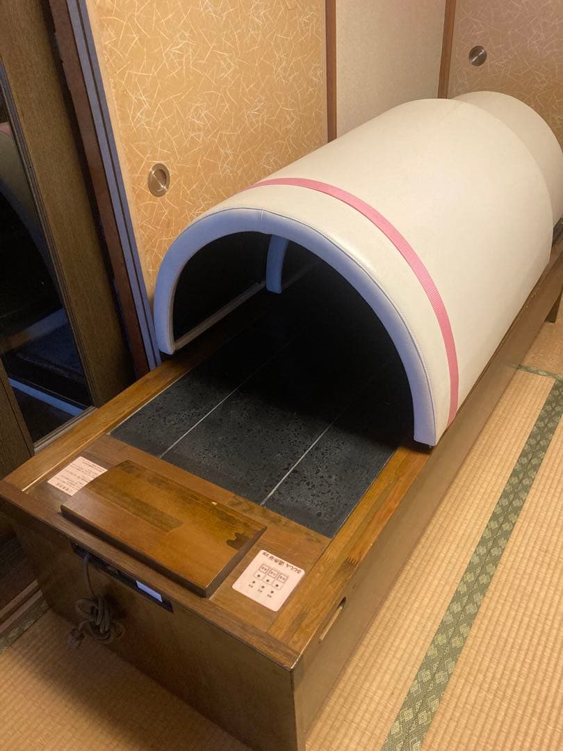 ふじしん遠赤浴ベッド　Ⅲ型　ドーム付き　サウナ　岩盤浴