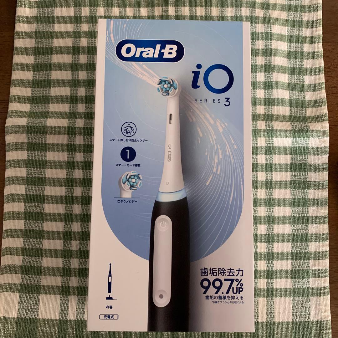 Oral-B iOシリーズ3 電動歯ブラシ マットブラック
