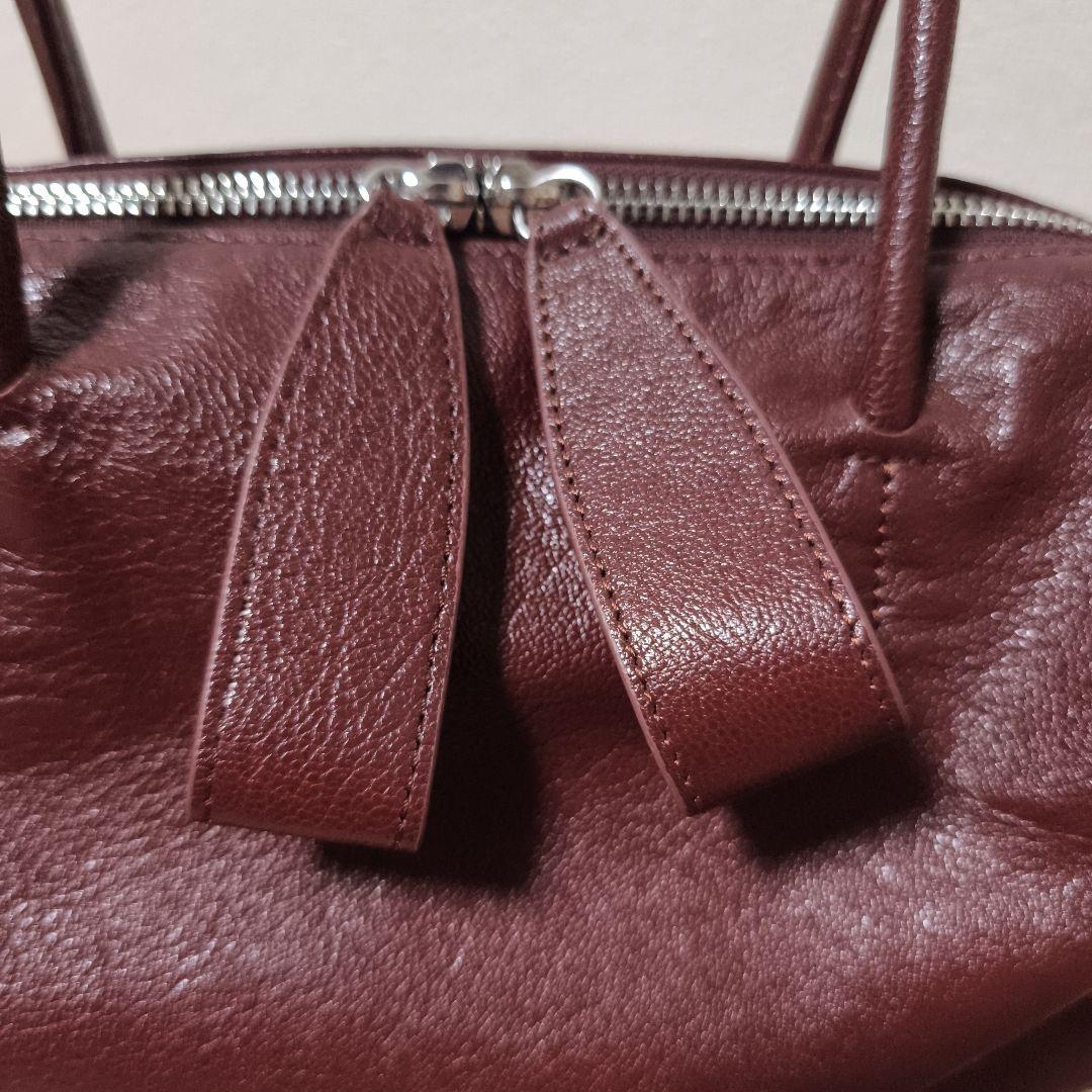 イアパピヨネ　ロングハンドルボストンバッグ