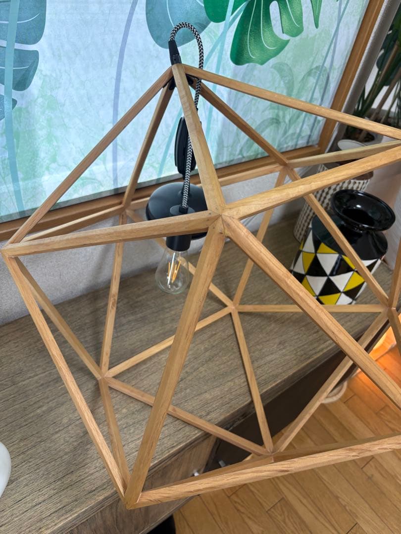 アートワークスタジオ プリモウッドペンダント ナチュラル Lサイズ展示品