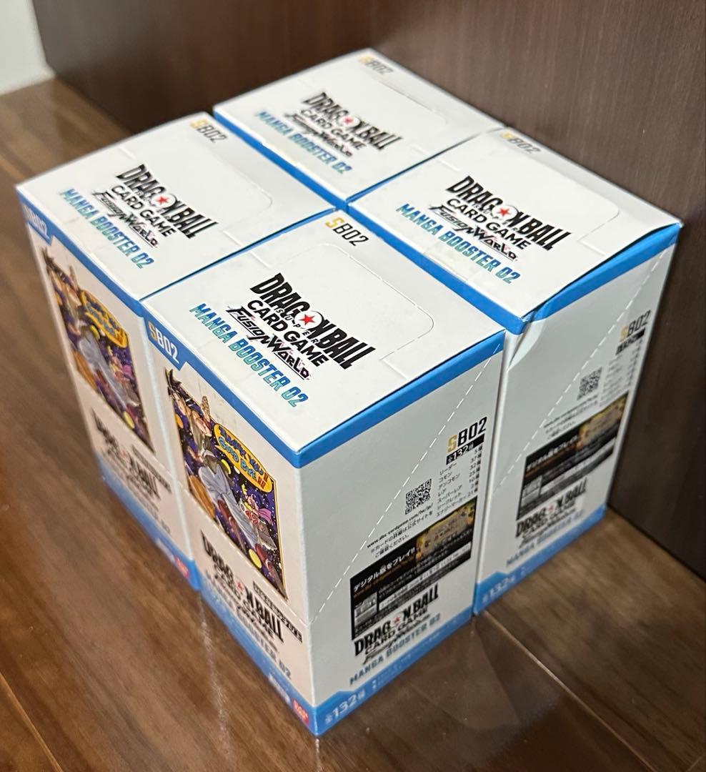 ドラゴンボールカードゲーム MANGA BOOSTER 02 4BOX