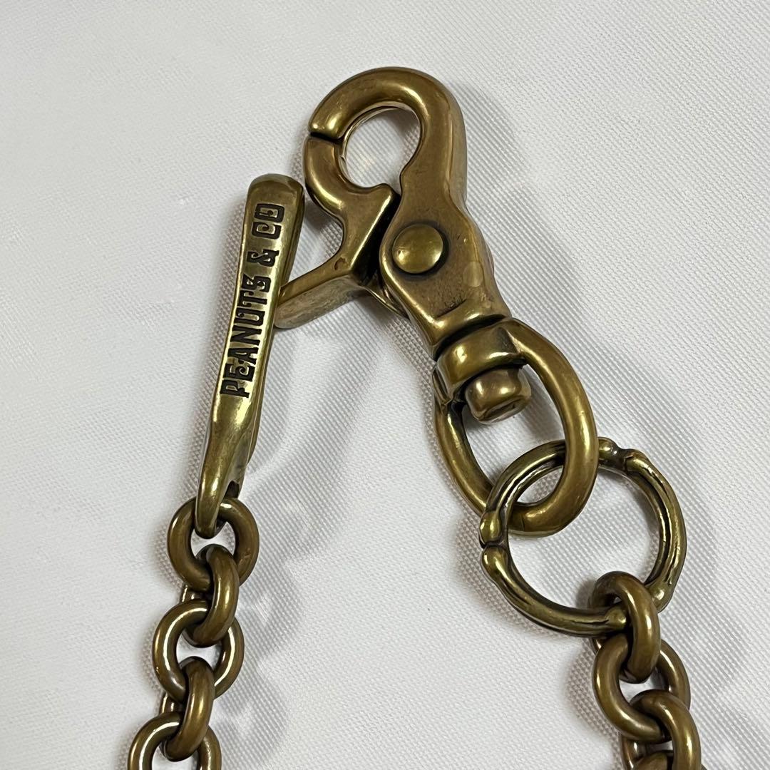 【Peanuts&Co/ピーナッツ&カンパニー】ブルウォレットチェーン