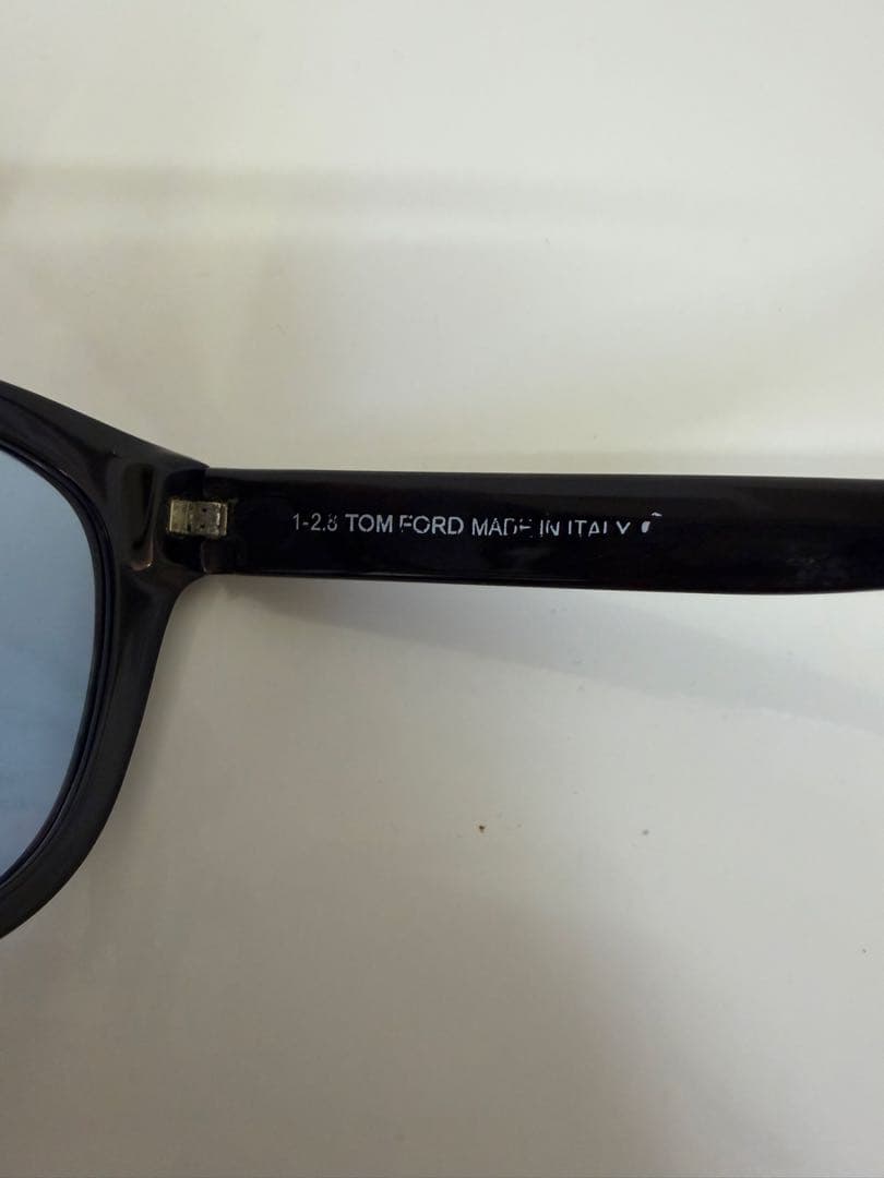 TOM FORD TF5542 ミドルブルー サングラス メガネ　度なし