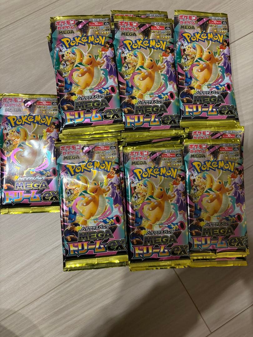 ポケカ メガドリーム 66パック サーチ済み