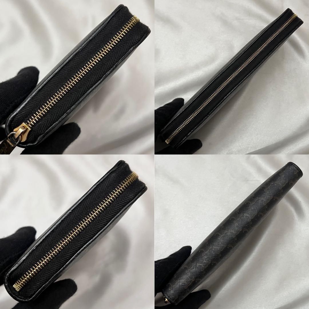 ◇極美品◇セリーヌ　ラージジップウォレット　トリオンフ×ゴールド金具　長財布