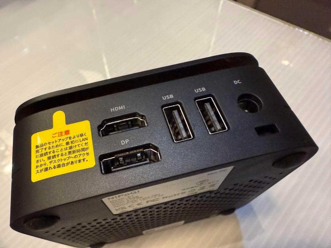 NiPoGi ミニpc n97 16GB DDR4 /512GB M.2 SSD