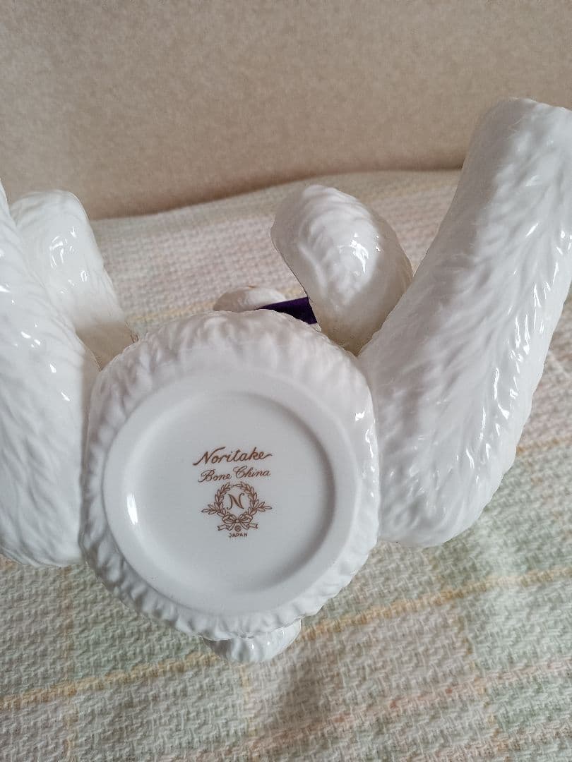 ノリタケ　Noritake テディベア置物