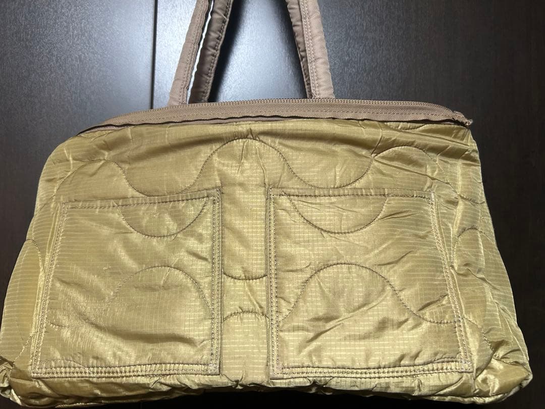 HYKE × PORTER ヘルメットバッグ Sサイズ　ベージュ