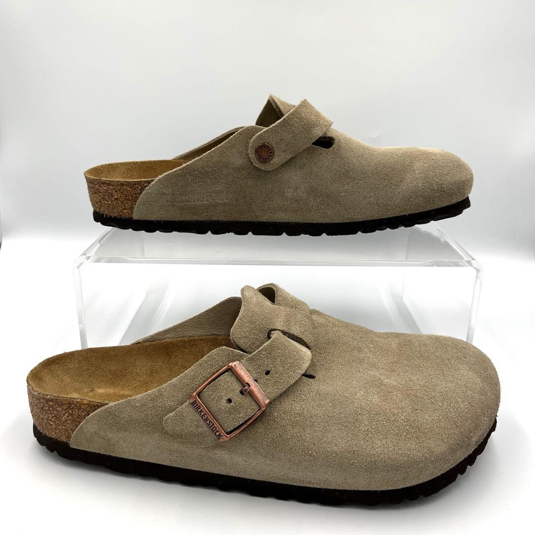 美品41BIRKENSTOCK ボストン トープ サンダルレギュラー幅
