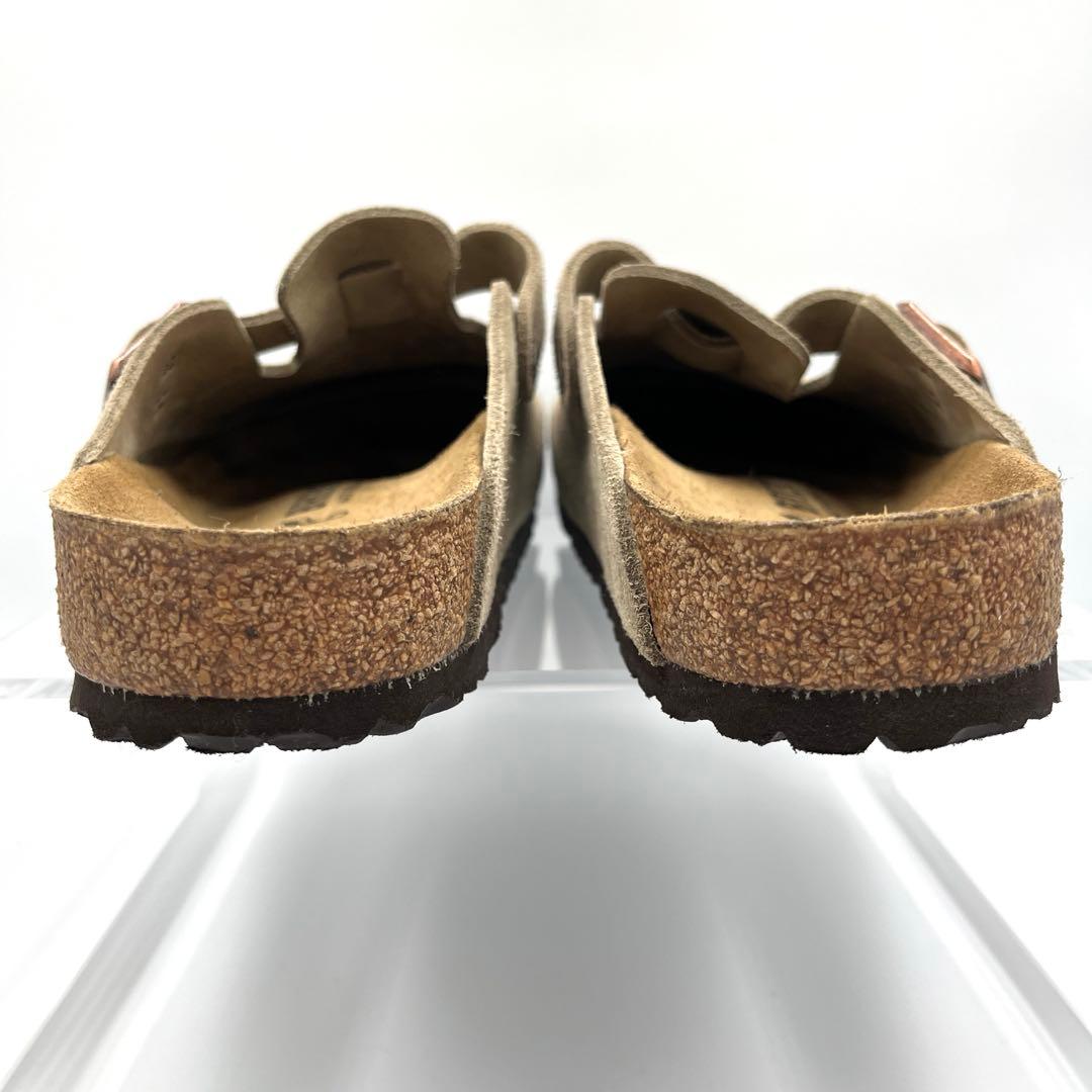 美品41BIRKENSTOCK ボストン トープ サンダルレギュラー幅