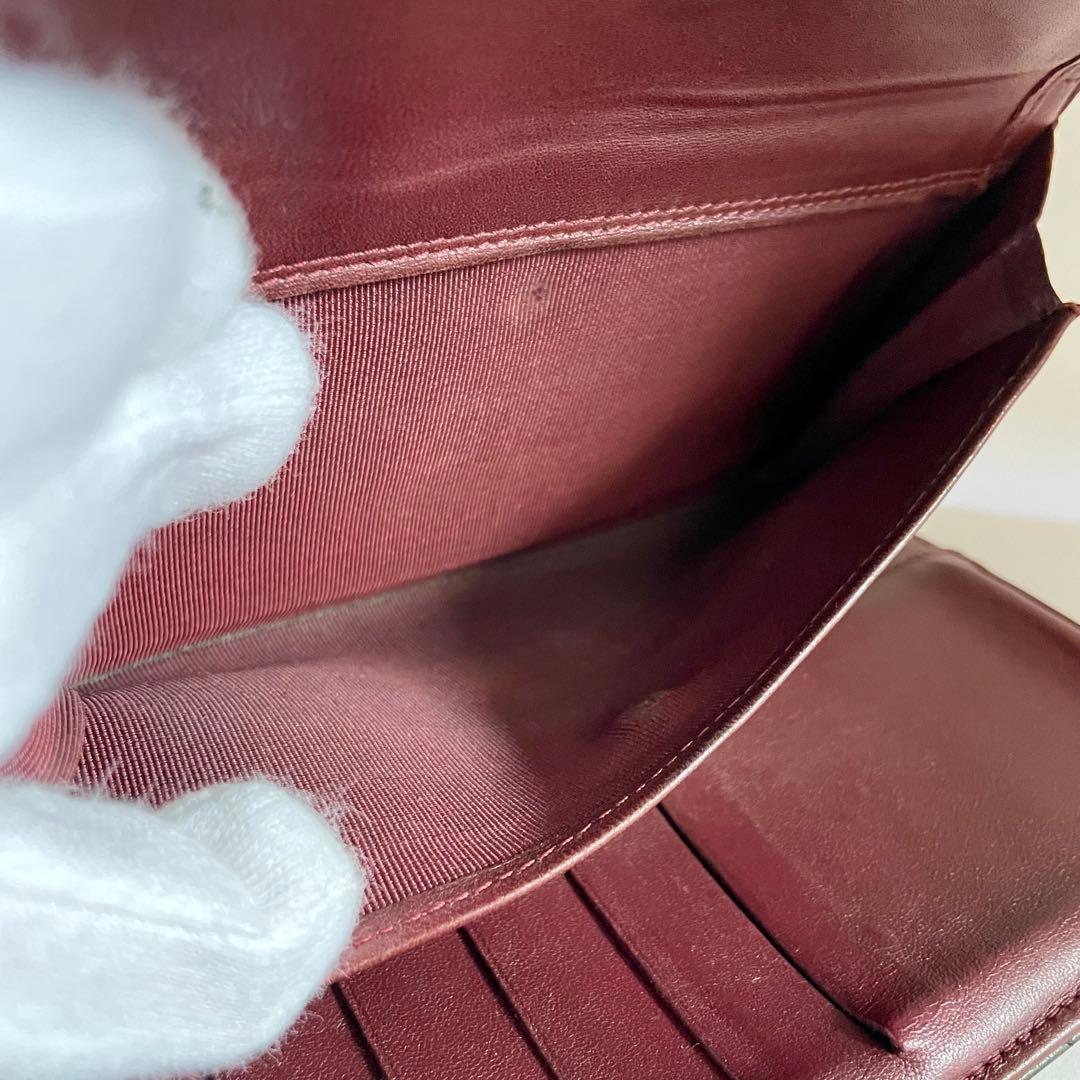 シャネル マトラッセ ココマーク 長財布 ラムスキン ブラック レディース