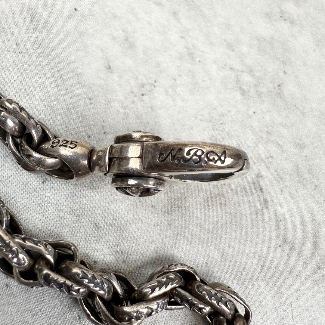 naturalbornaddiction シルバー925 ウォレットチェーン