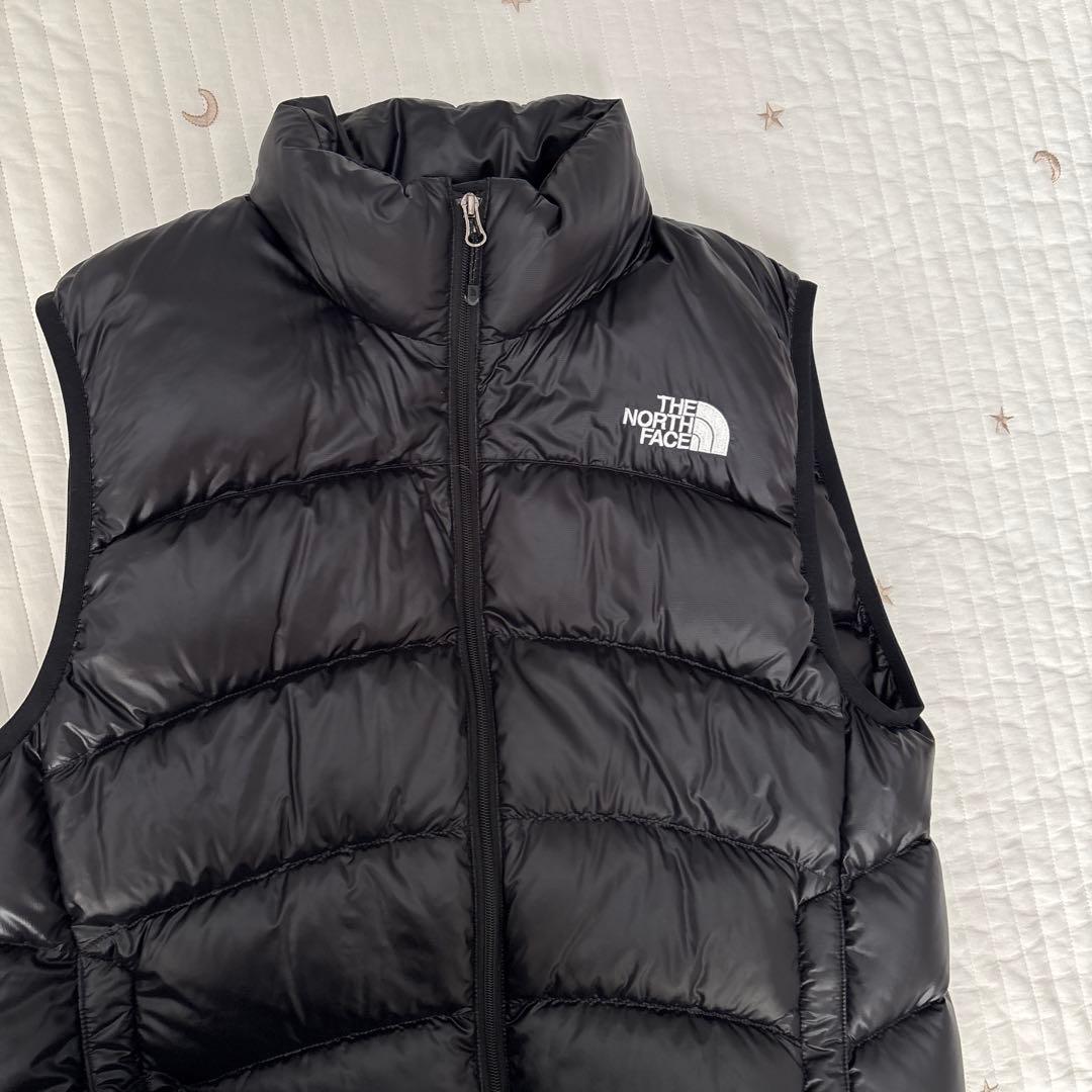 最終価格 ノースフェイス メンズ ダウンベスト S ブラック アコンカグアベスト