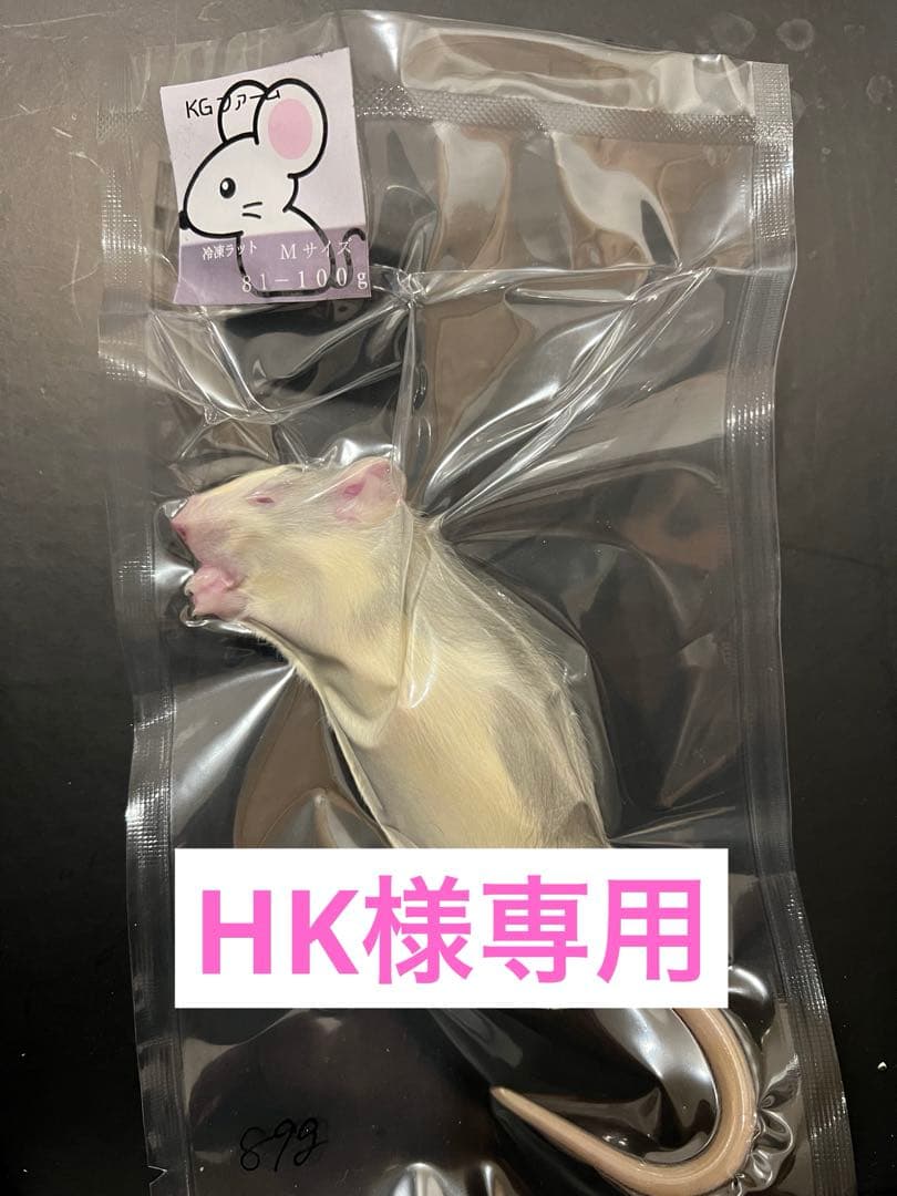 ☆冷凍ラット☆HK様ご予約品