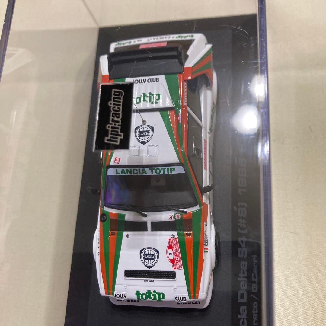 HPI 1/43 ランチア デルタ S4 1986 サンレモ No.8