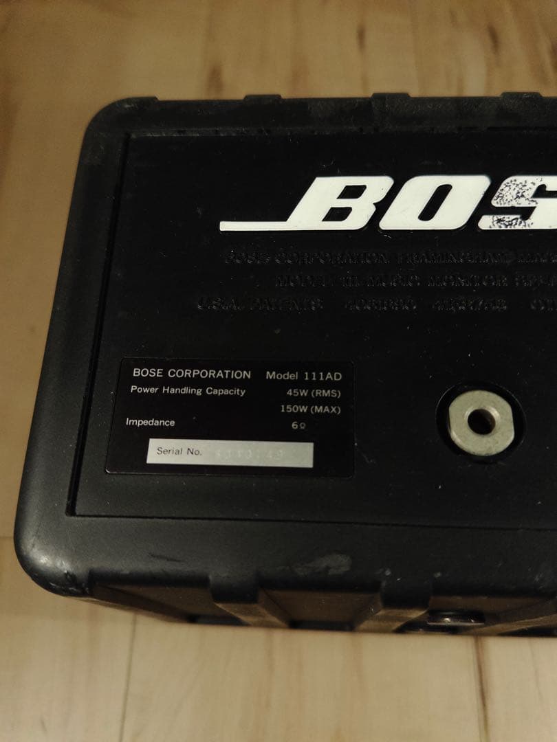BOSE 111AD 2ウェイスピーカー ブラック