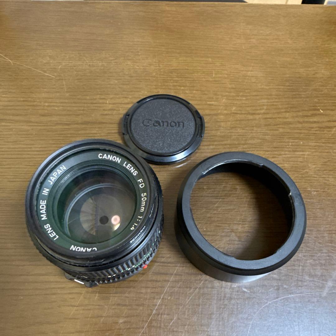 レンズ(単焦点) Canon LENS NEW FD 50mm 1:1.4 + BS-52