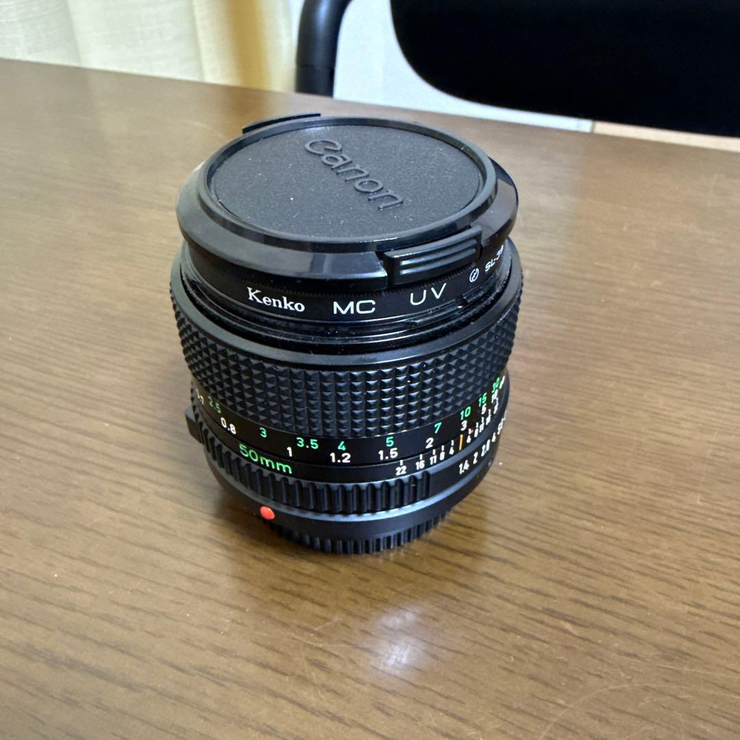 レンズ(単焦点) Canon LENS NEW FD 50mm 1:1.4 + BS-52