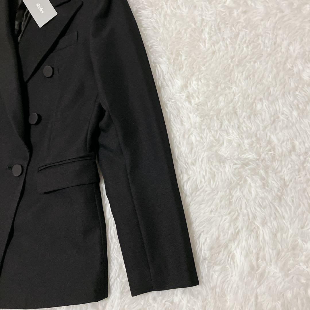 上村 新品 shellerシェリエ ダブルブレスト テーラードジャケット