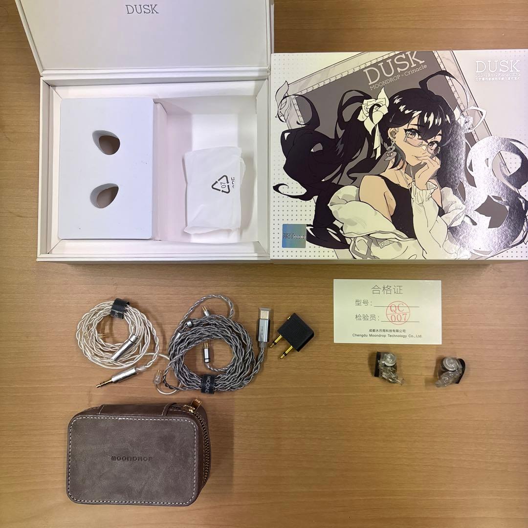 MOONDROP DUSK リケーブル可能イヤホン