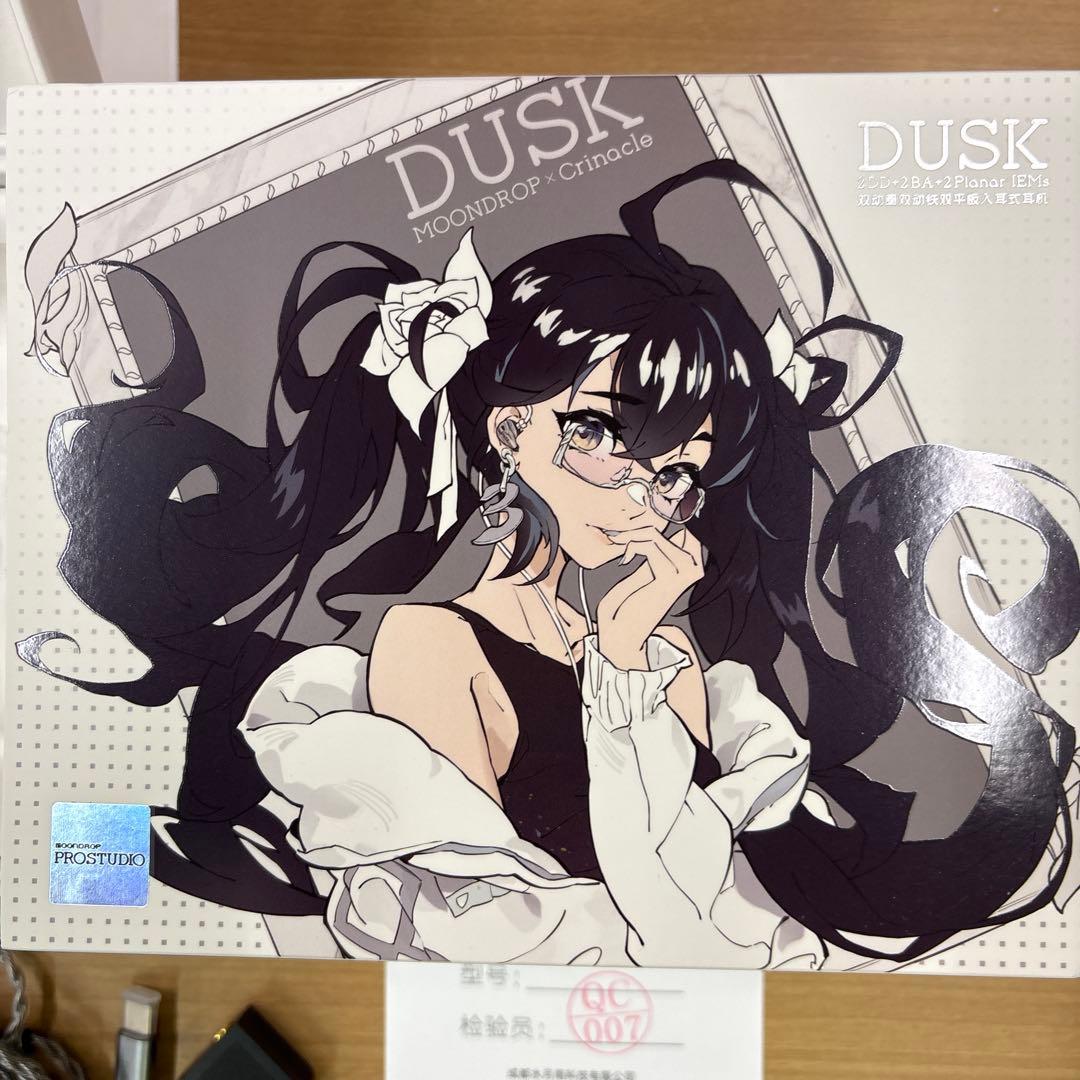 MOONDROP DUSK リケーブル可能イヤホン