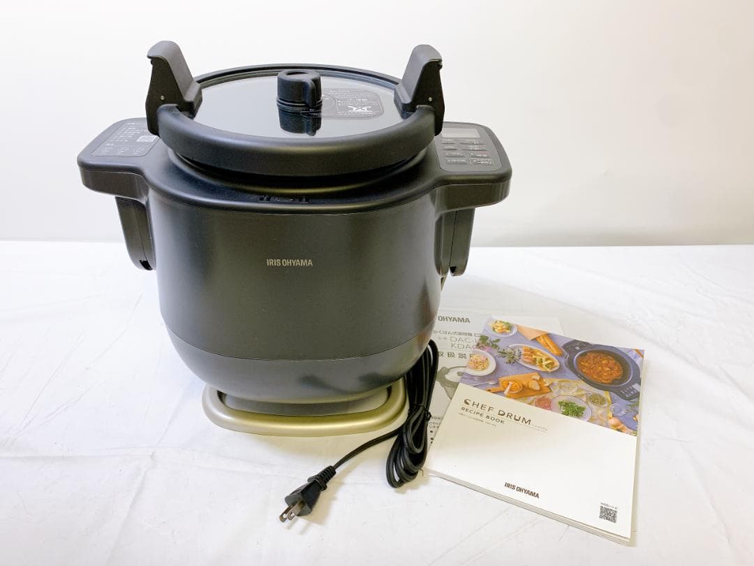 アイリスオーヤマ シェフドラム　自動かくはん式調理機 DAC-IA2-H