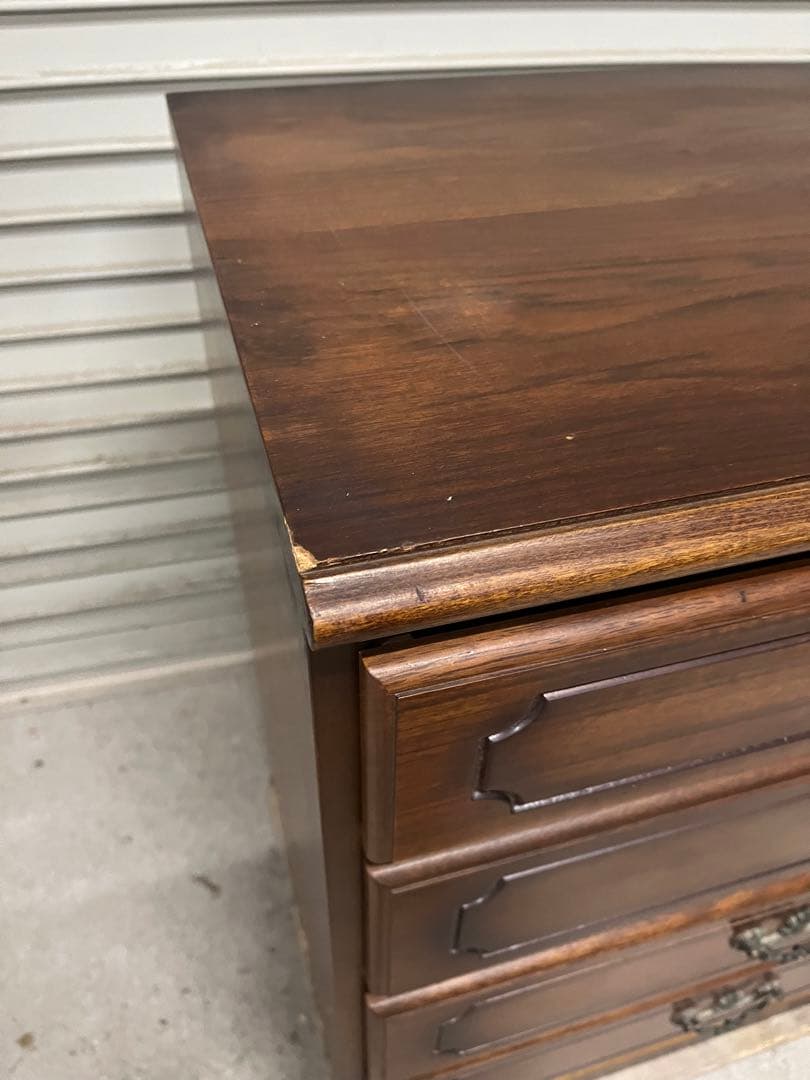 ☆karimoku カリモク家具 コロニアル キャビネット チェスト ４段収納