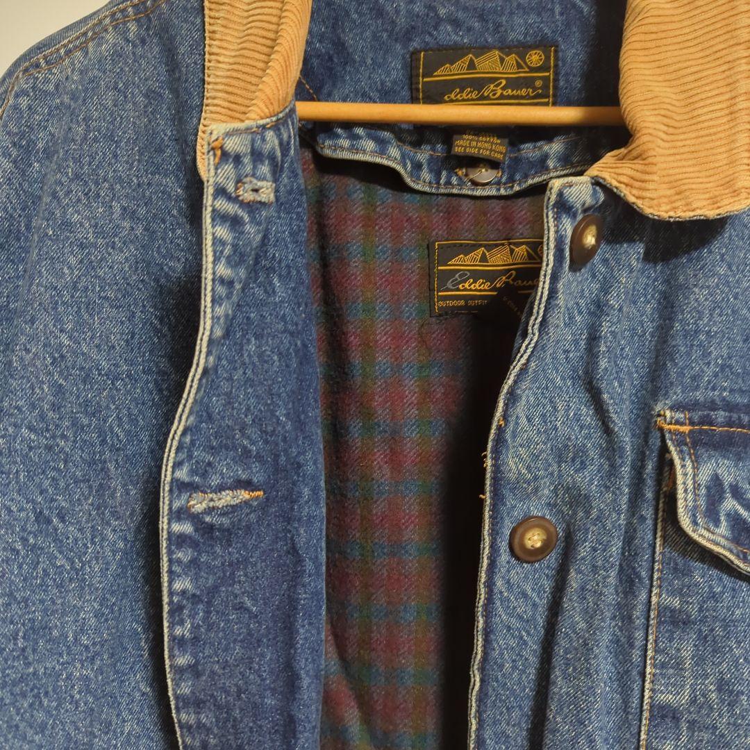 Eddie Bauer エディバウアー　デニムカバーオール　ジャケット　コート