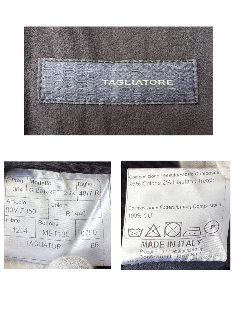 TAGLIATORE タリアトーレ テーラード ジャケット ネイビー 48 L程