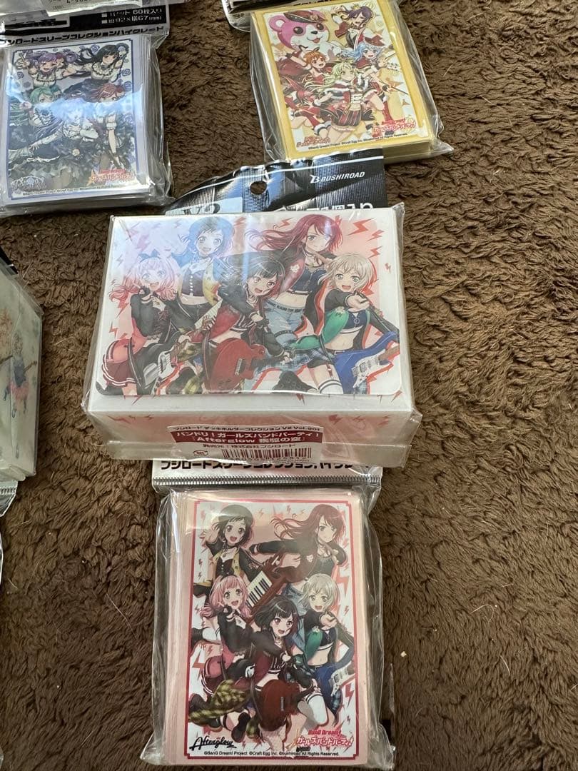 バンドリ デッキケース、スリーブまとめ売り