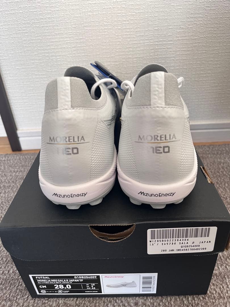 【未使用】MIZUNO モレリアネオ（28.0cm）