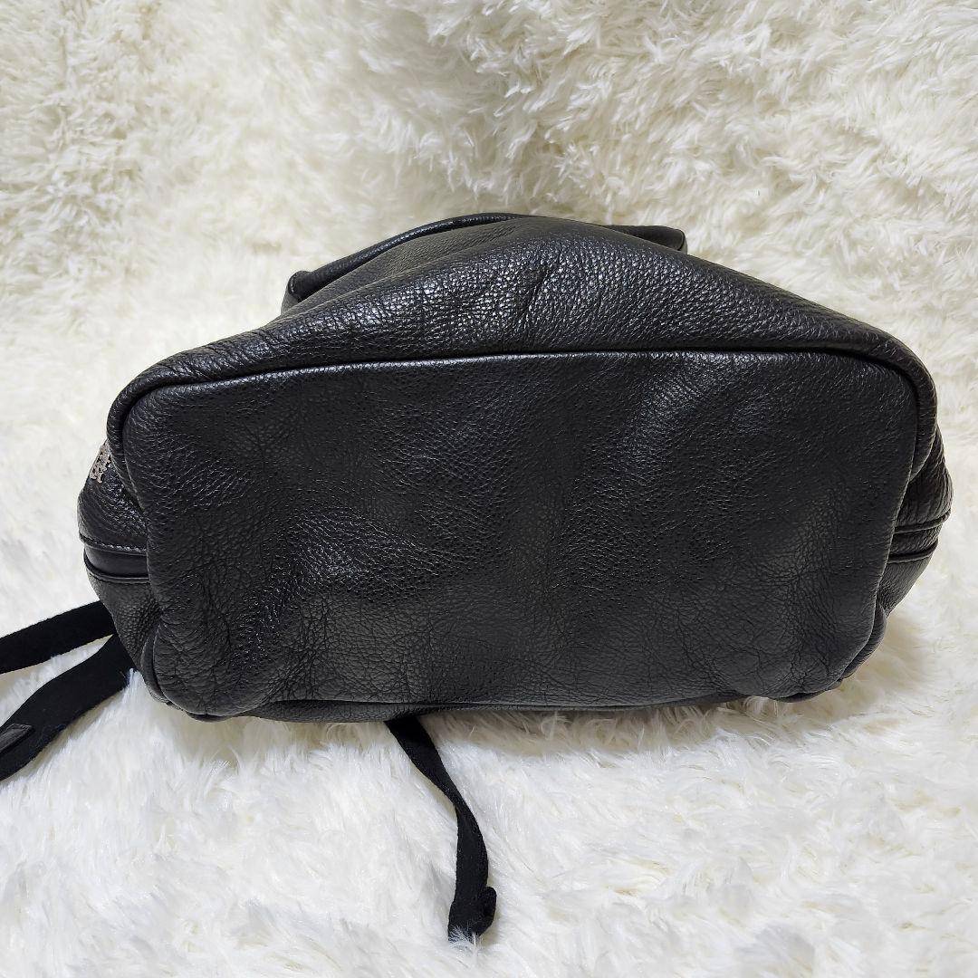 F.CLIO　レザーバックパック　リュックサック　本革　シボ革