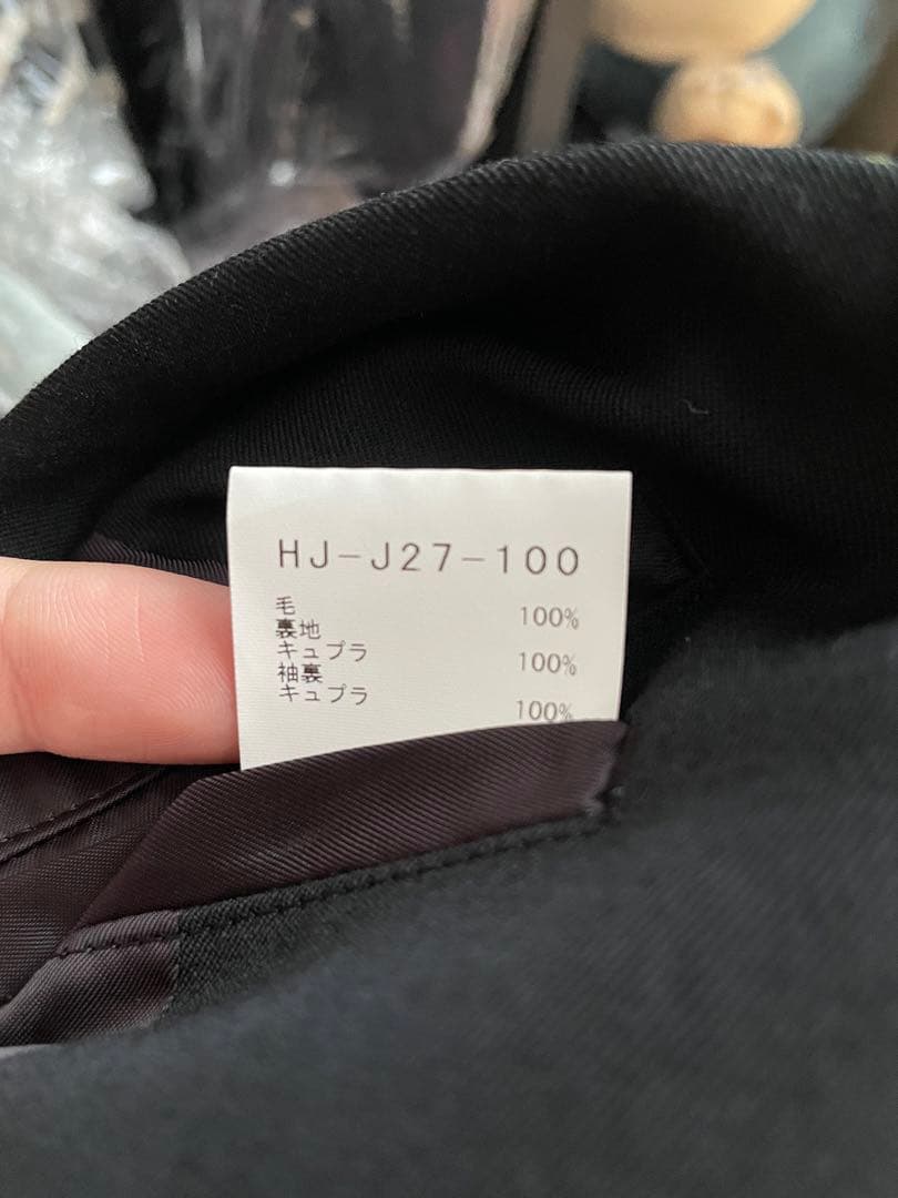 そーや→Yohji Yamamoto ブラック テーラードジャケット