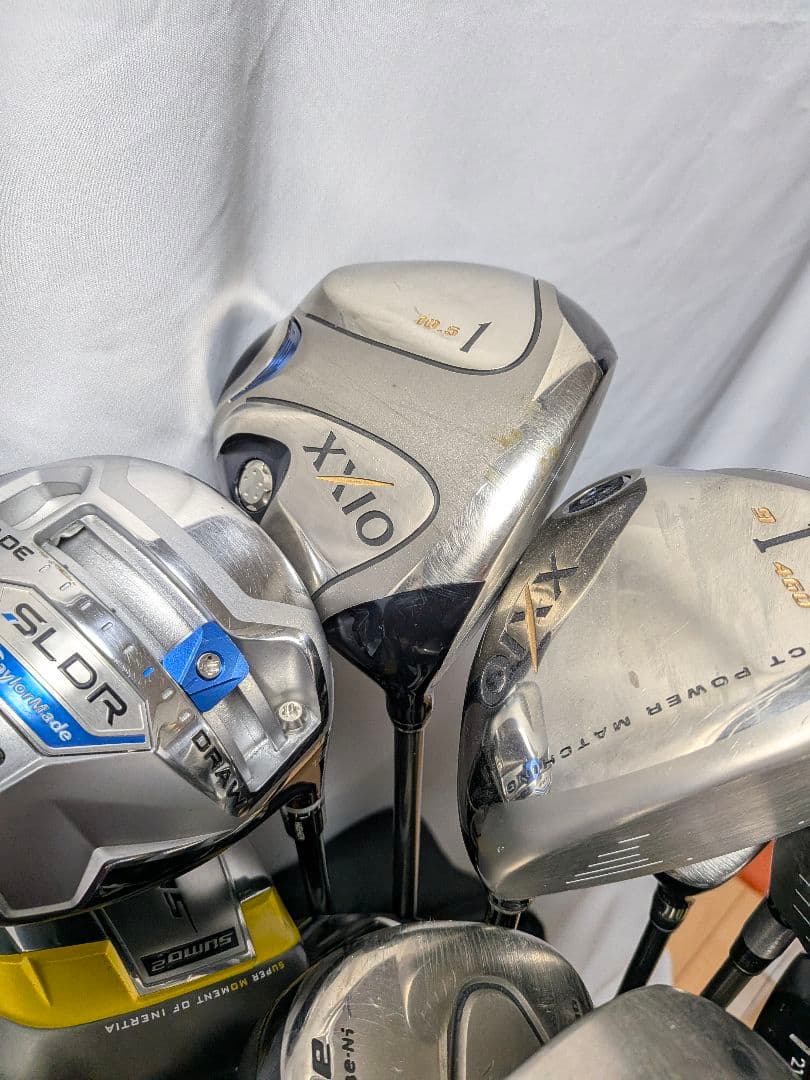 森*貴様 ゴルフクラブ メンズ セット XXIO 他 まとめ売り23本　キャディ