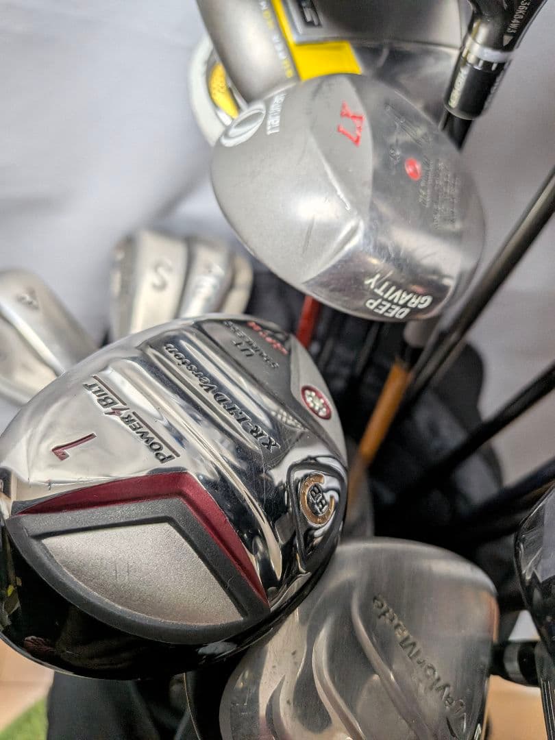 森*貴様 ゴルフクラブ メンズ セット XXIO 他 まとめ売り23本　キャディ