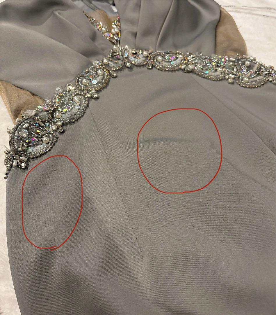 エンジェルアール　ビジュ　タイトミニドレス　クリーニング済