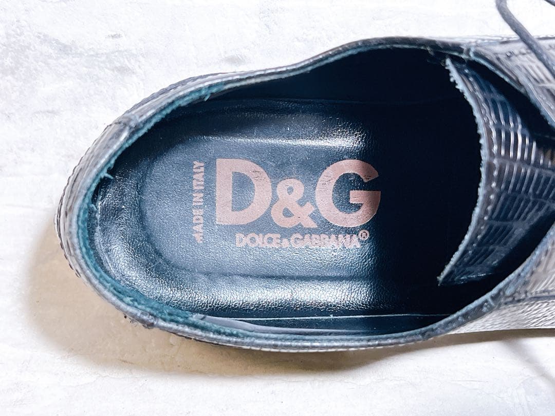 イタリア製【極美品】DOLCE & GABBANA ビジネスシューズ 40