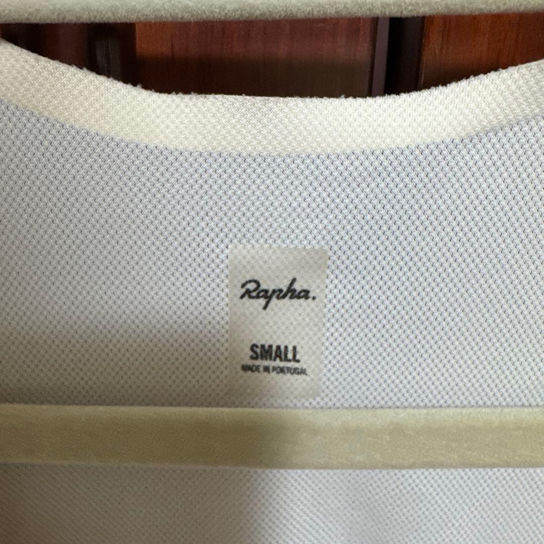 RAPHA ビブショーツ　ホワイト/ブラック Sサイズ