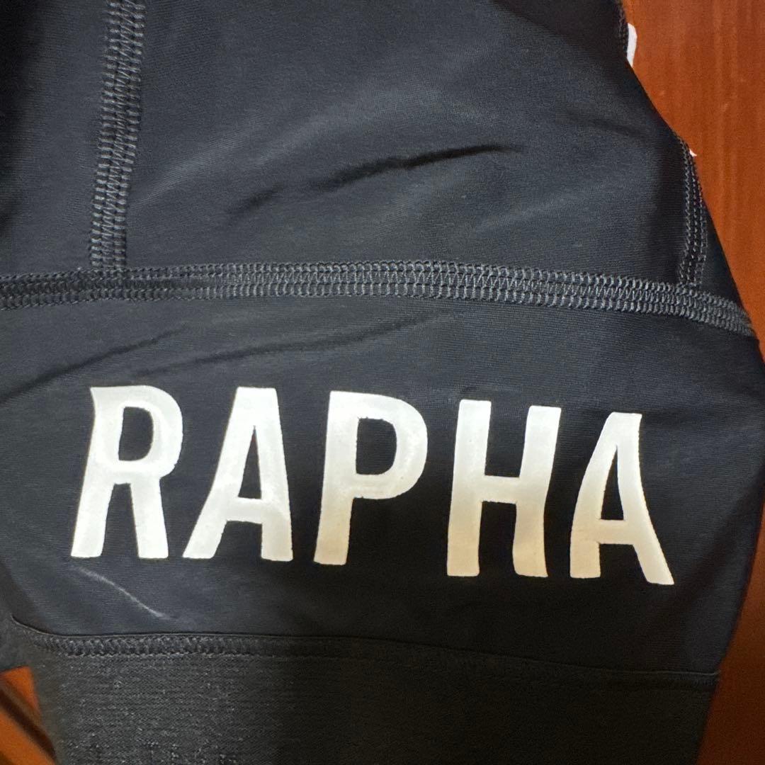 RAPHA ビブショーツ　ホワイト/ブラック Sサイズ