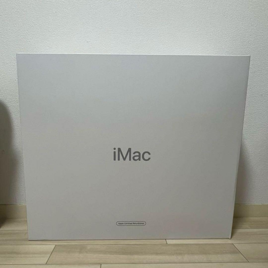 e*x様 【箱付き】iMac 24インチ M1 2021 8コア シルバー