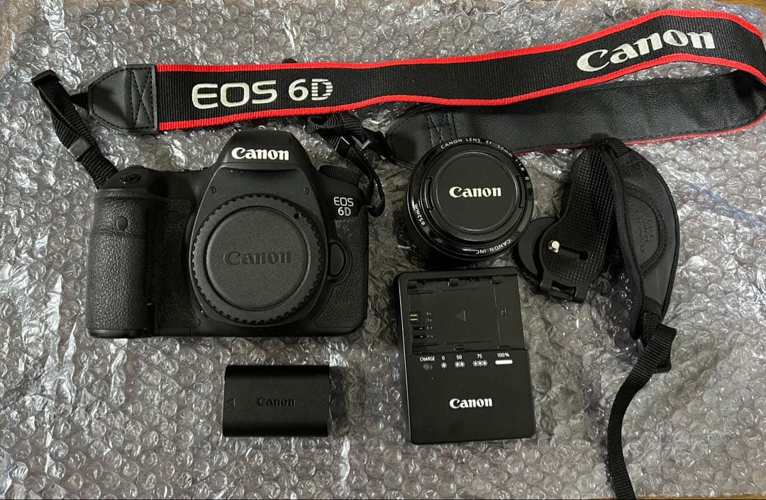 Canon EOS 6D + EF 50mm f/1.8 セット 送料込み