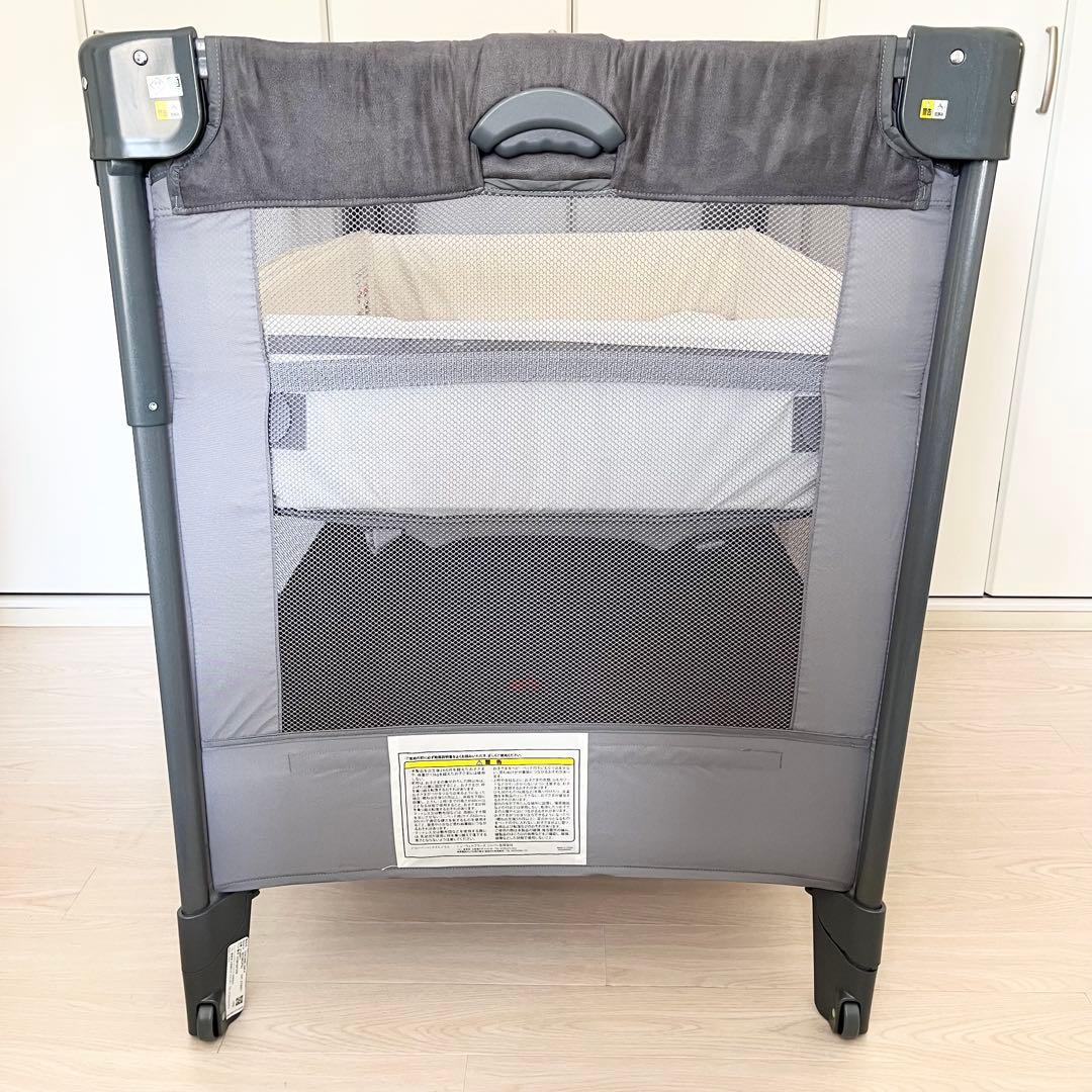 【送料無料】Aprica ココネルエアープラスAB ベビーベッド マットレス付き